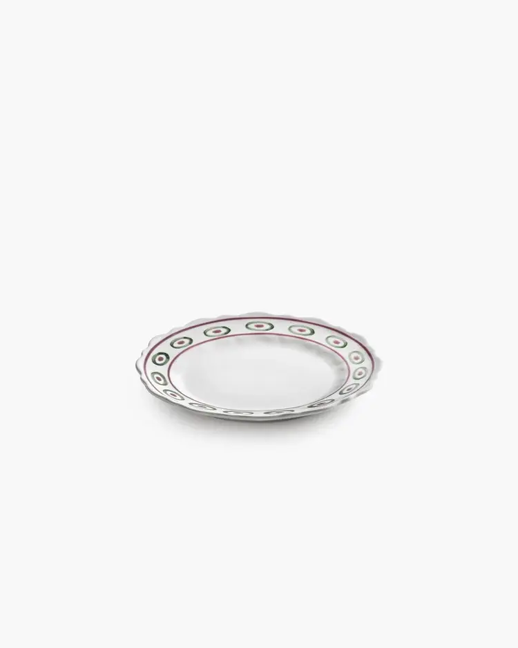 Bord Charly Ontbijt M D20,5 H2,4 cm Bordeaux Green