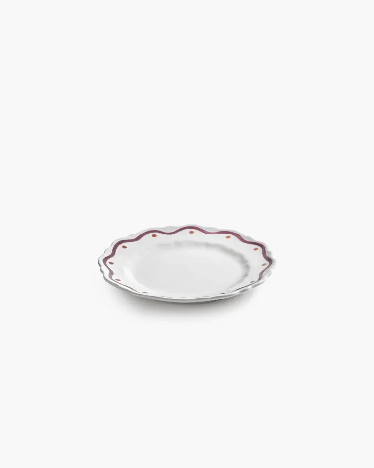 Bord Charly Ontbijt M D20,5 H2,4 cm Purple