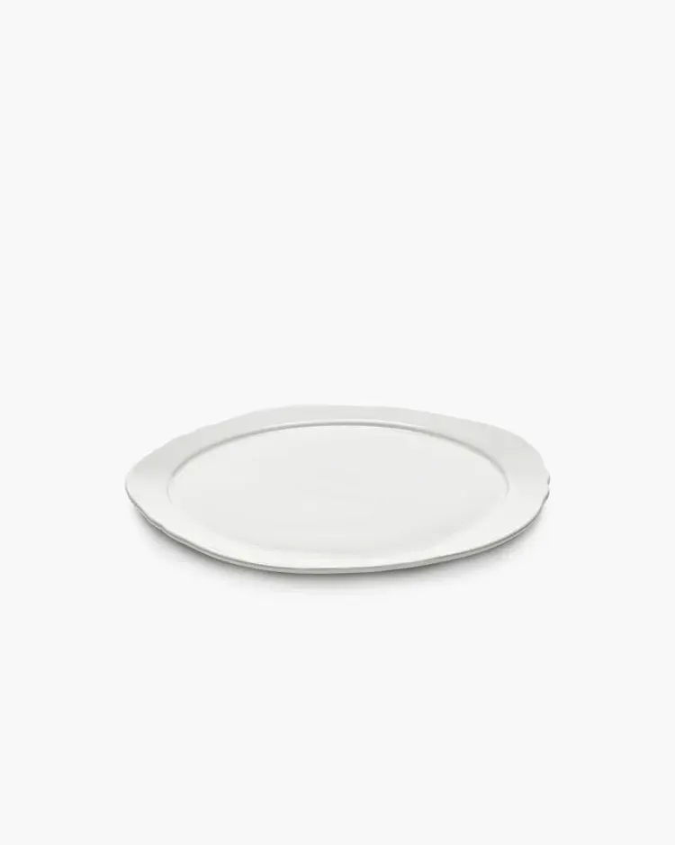 Bord Silhouette XL D27,2 H1,3 cm Wit