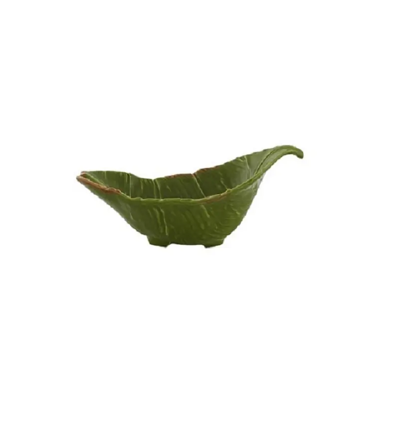 Bordallo Pinheiro Banana da Madeira - Schaal - Aardewerk - 28 cm x 13,9 cm