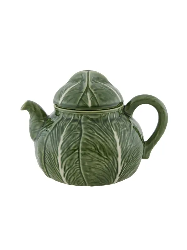 Bordallo Pinheiro Natural Couve Theepot - Aardewerk - 1900 ml