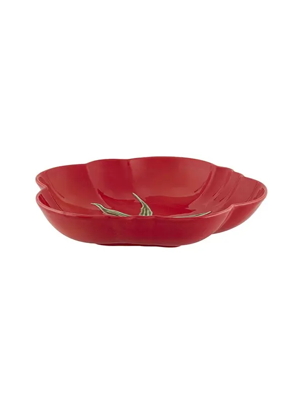 Bordallo Pinheiro Tomato Soepbord - Rood - Aardewerk - Ø 26 cm