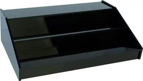 Bottle Stair 3 steps black