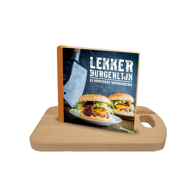 Bowls and Dishes Set - Puur Hout PH1428 + Boek Lekker Burgerlijk