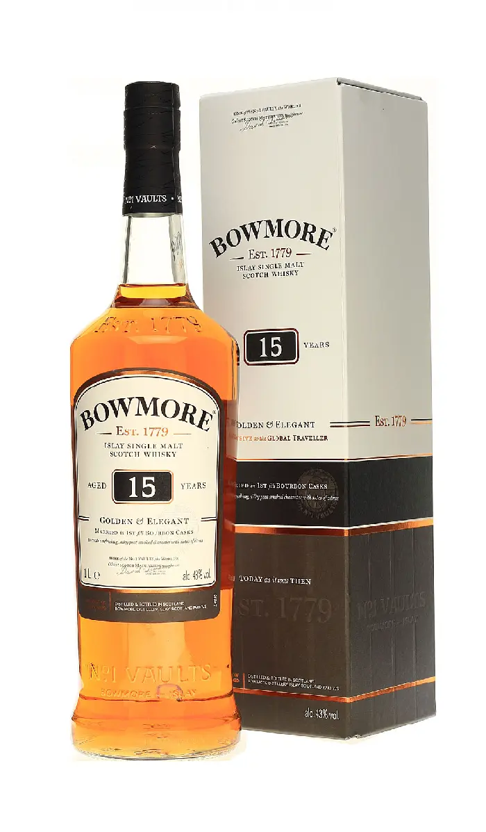 Bowmore 15 Years Golden & Elegant