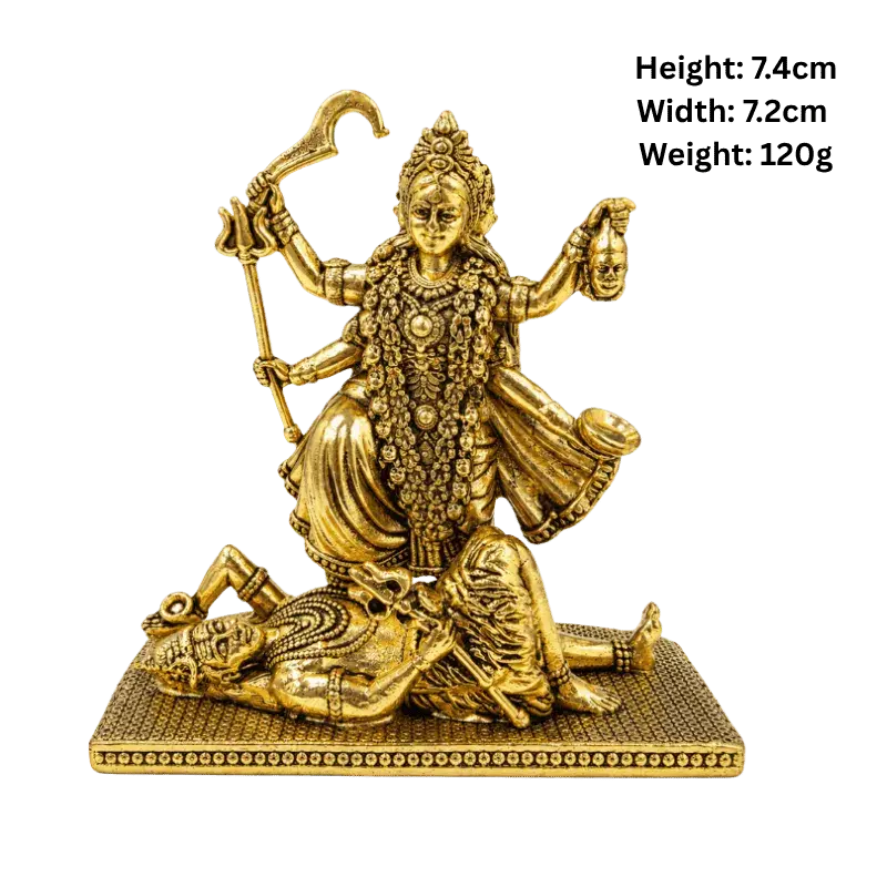 Brass Kali Miniature Statue