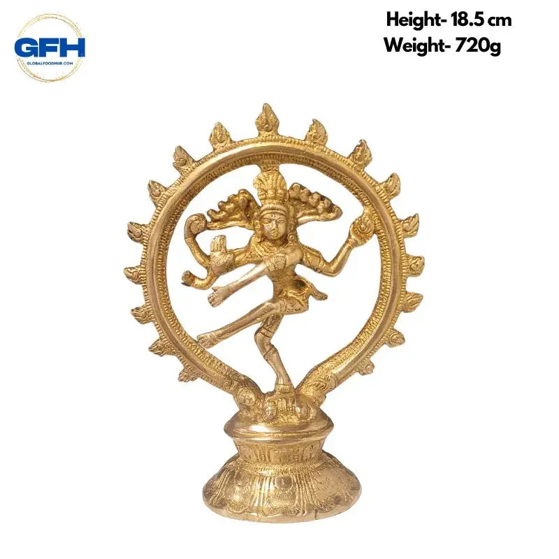 Brass Nataraj Statue -18.5 cm