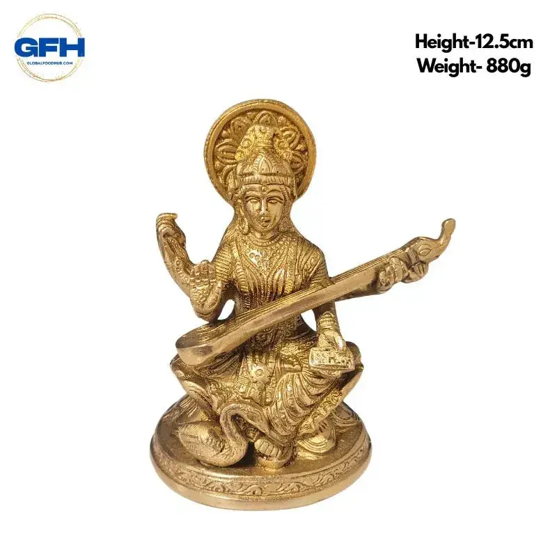 Brass Sarasvati Statue