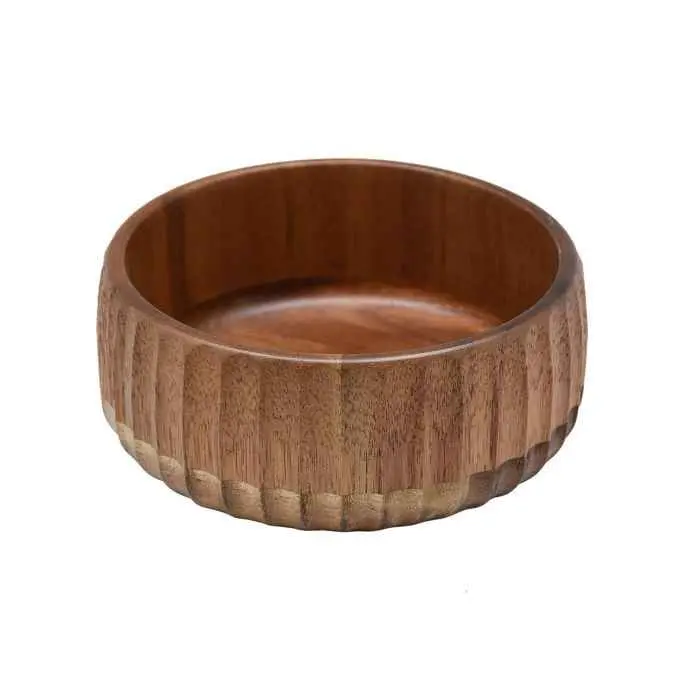 Bricard Kom - Ø15 x 6 cm - Acacia Hout