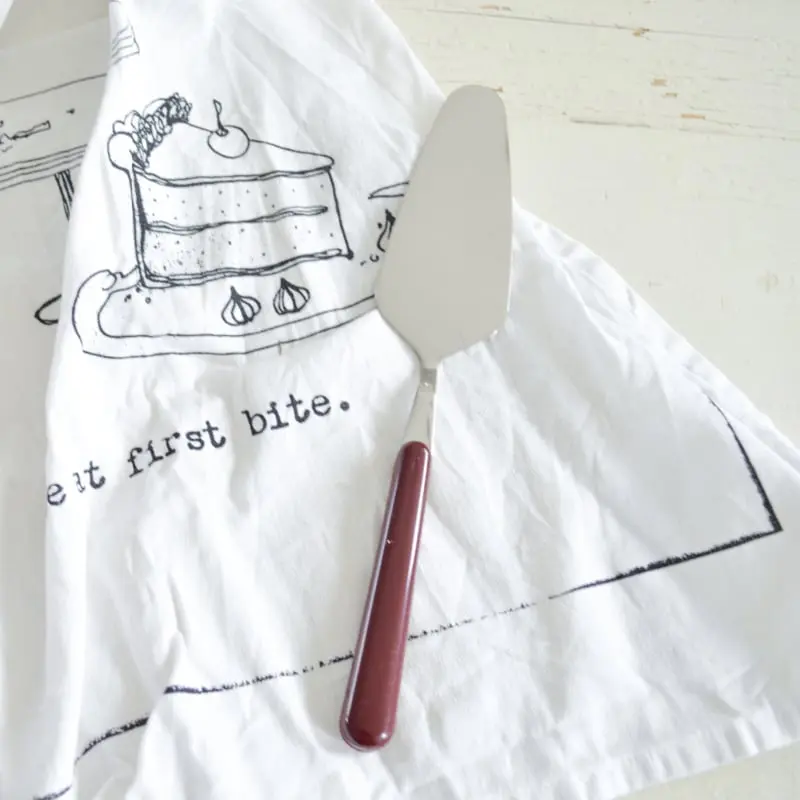 Brio bordeaux, taartschep | 24 cm