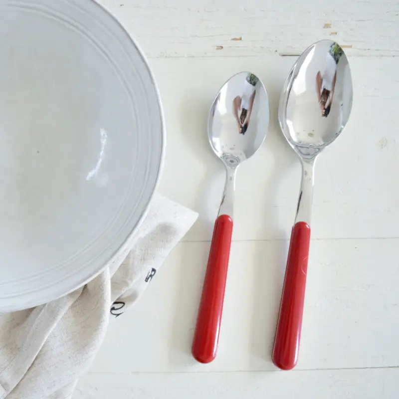 Brio rood, opscheplepel | 22 cm