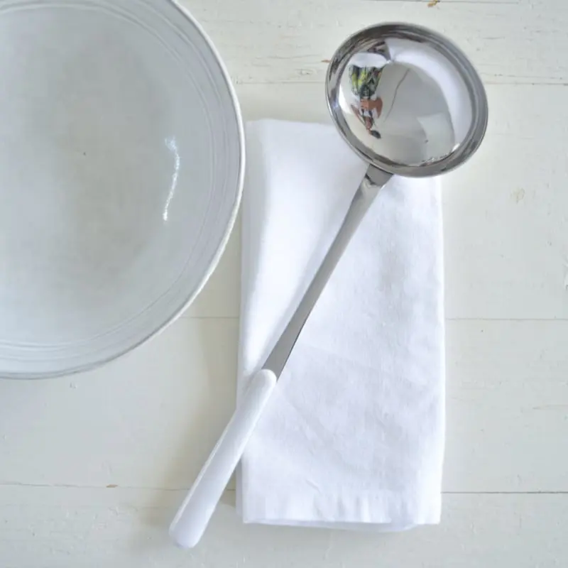 Brio wit, soeplepel | 28 cm