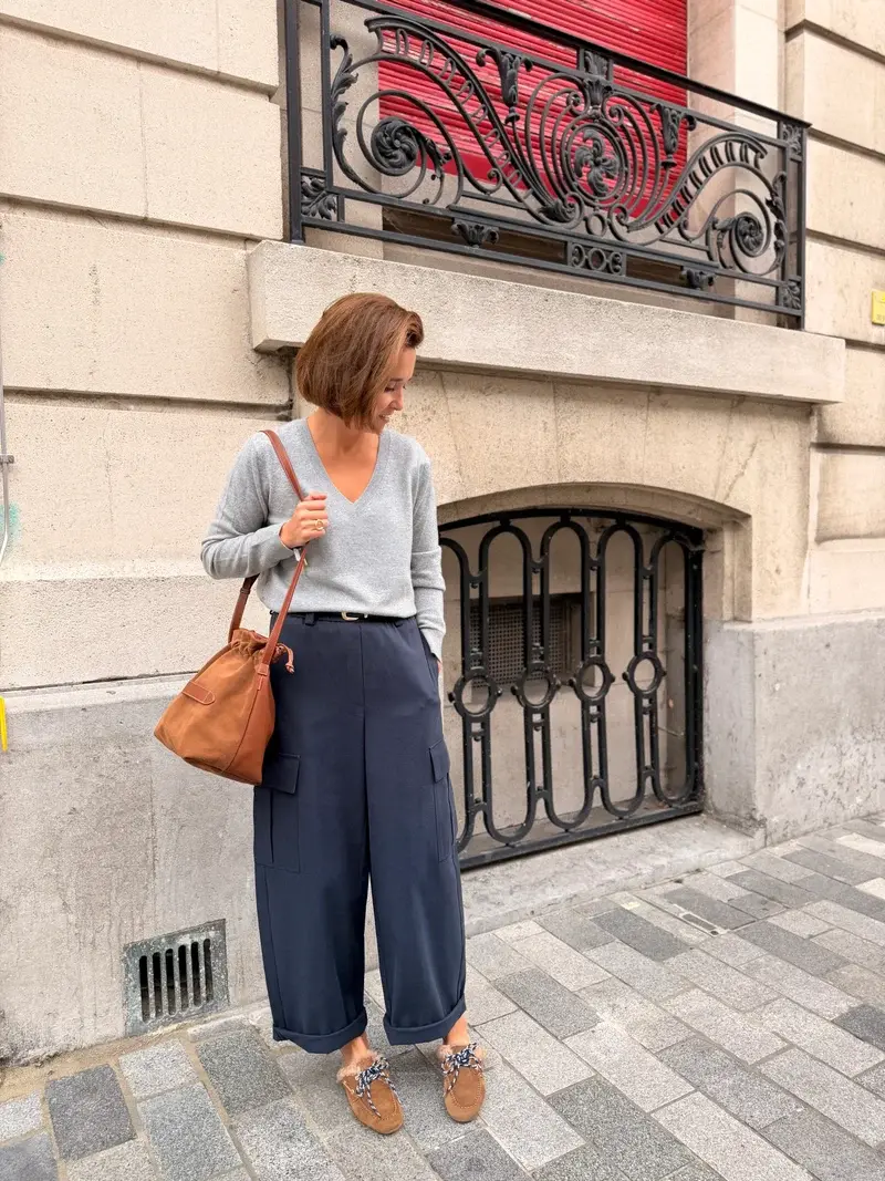 Broek 8PM Sage