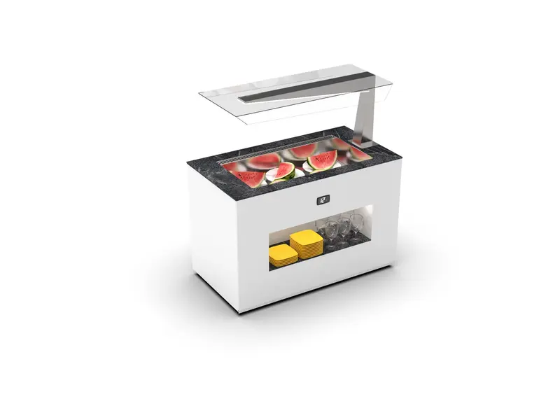 Buffet Réfrigéré Island Sayl – Froid Ventilé 150 mm – Série BUF150FA / BUF150FA-I