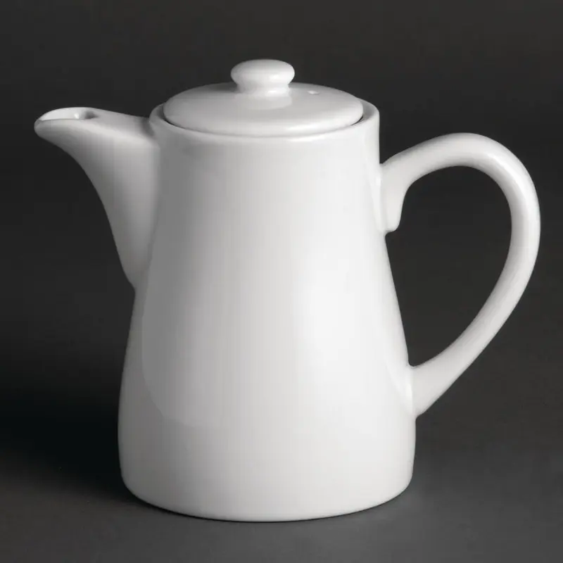 Cafetières Olympia Whiteware 310ml (lot de 4)