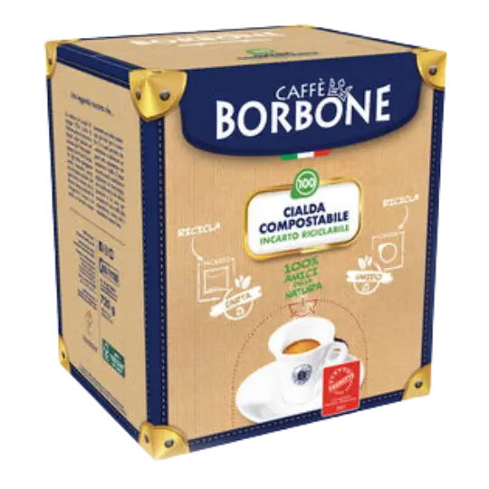 Caffè Borbone Miscela Dek cafeïnevrije espresso 100 ESE servings