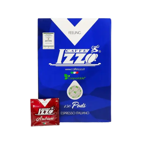 Caffè Izzo Arabians Ese- servings 150 stuk