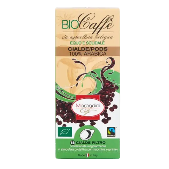 Caffè Morandini Bio Caffe Fairtrade Espresso 18 ESE servings