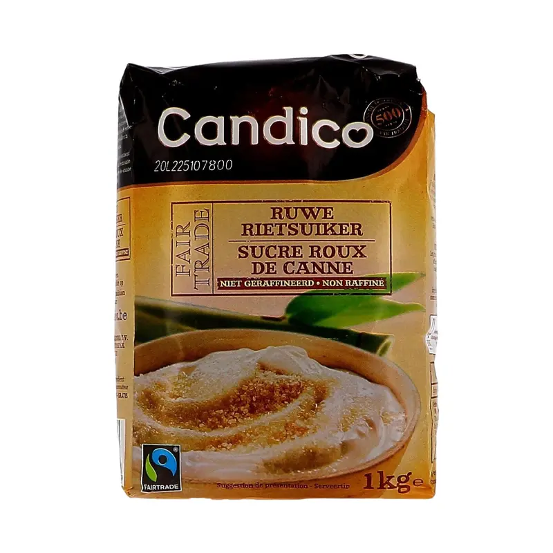 Candico Unrefined Brown Cane Sugar Powder 1Kg