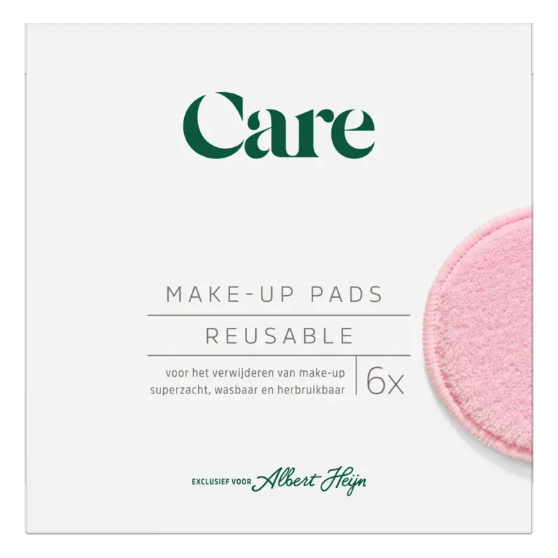 Care Make-up pads reusable