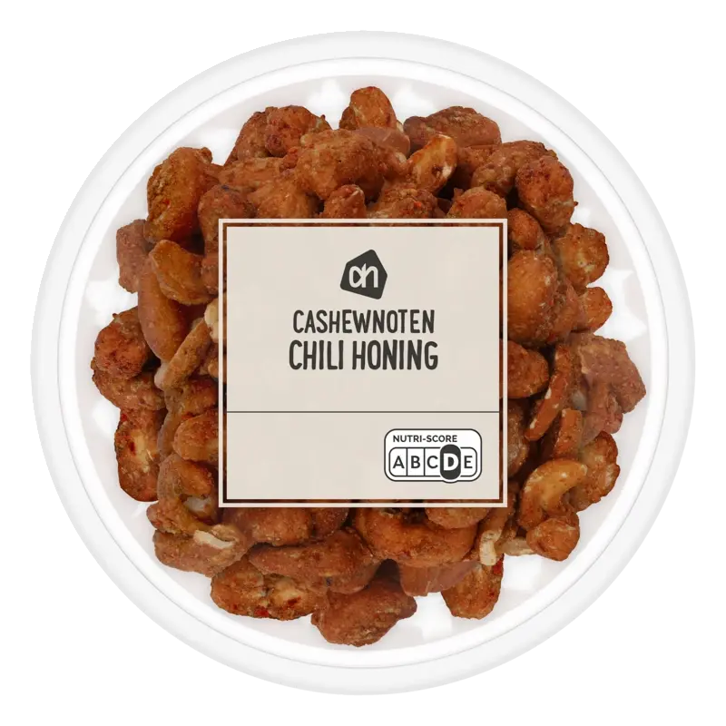 Cashewnoten chili honing