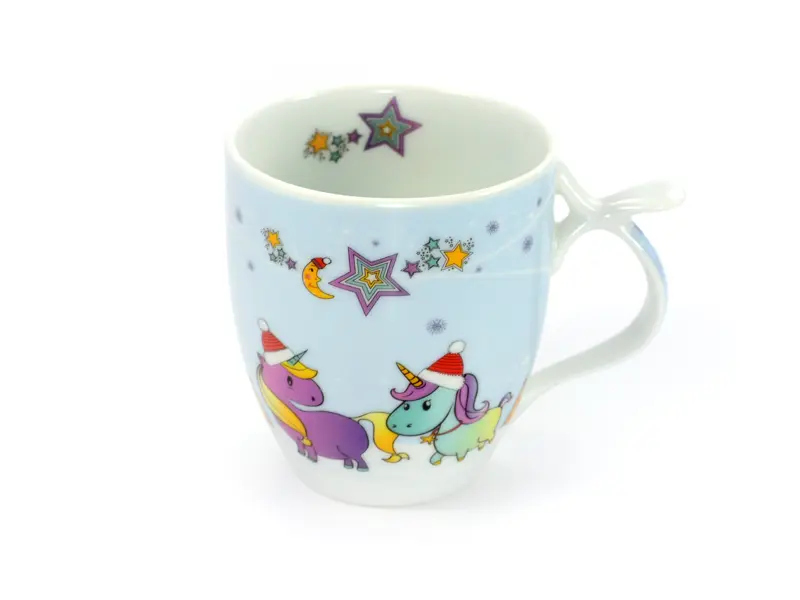 ChaCult Pennie X-mas Beker - Porselein - 350 ml