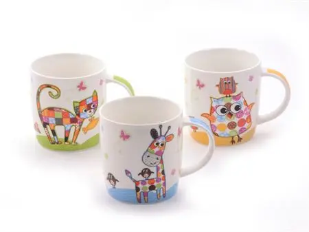 ChaCult Peppino Beker- Kat - New Bone China - 280 ml