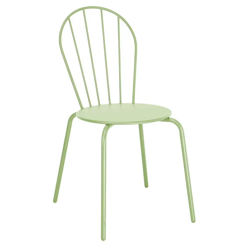 Chaises Bolero Adeline vert clair (lot de 4)
