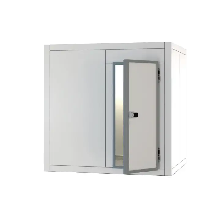 Chambre froide professionnelle épaisseur 80 mm avec sol de dimensions 1990x1990x2160