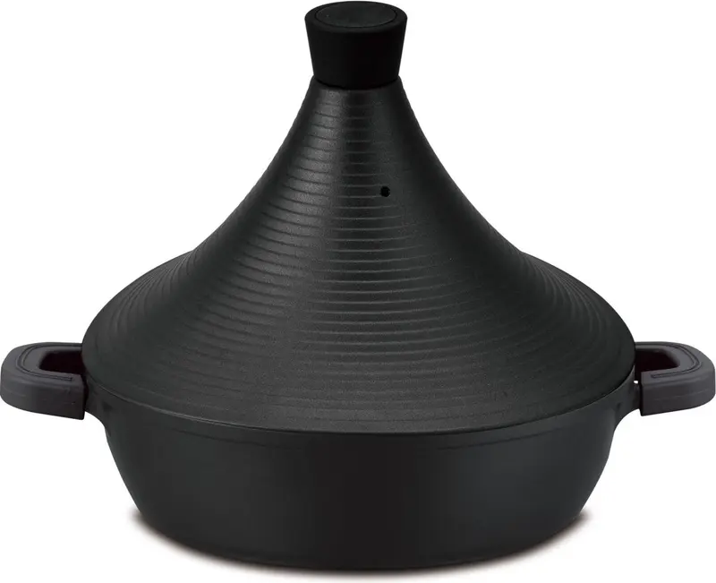 Cheffinger Tajine - 32cm - Zwart - Ovenbestendig - Inductie