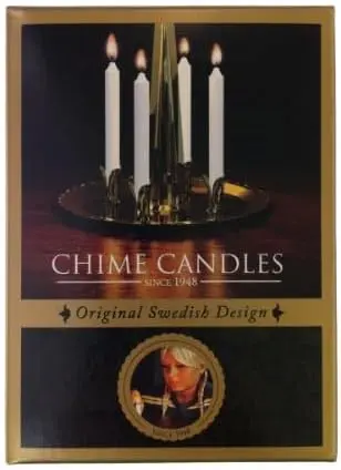 Chimes Kaarsjes voor Engelenmolen - Kerst - Wit - 20 Stuks