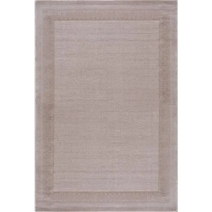 Cinar Carpets Elyse F016A - Vloerkleed Taupe - 10 mm