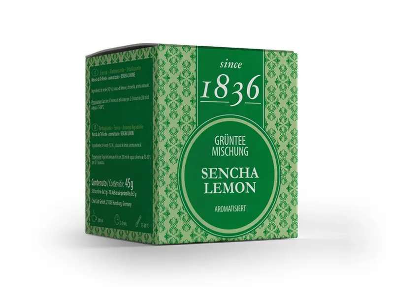 Citroen Groen / Sencha Lemon - 15 theebuiltjes