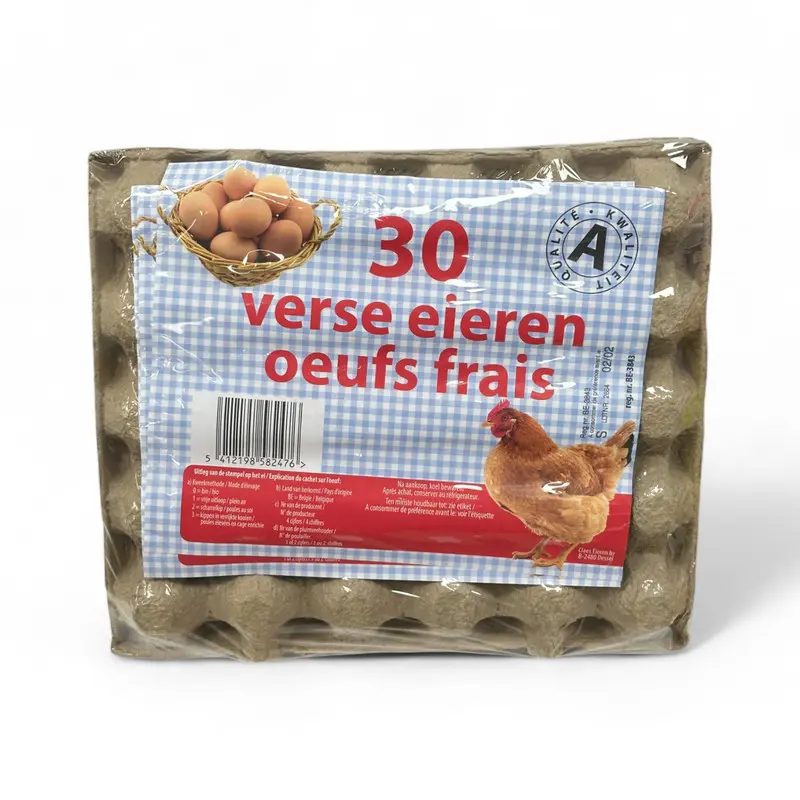 Claes Eieren Bv S Sized Eggs 30 Piece