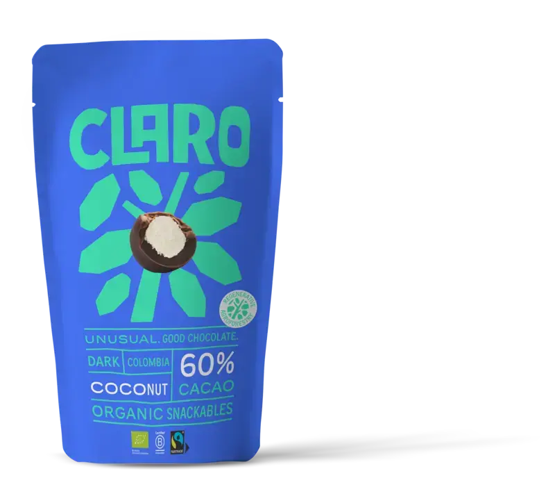 Claro Dark coconut snackables