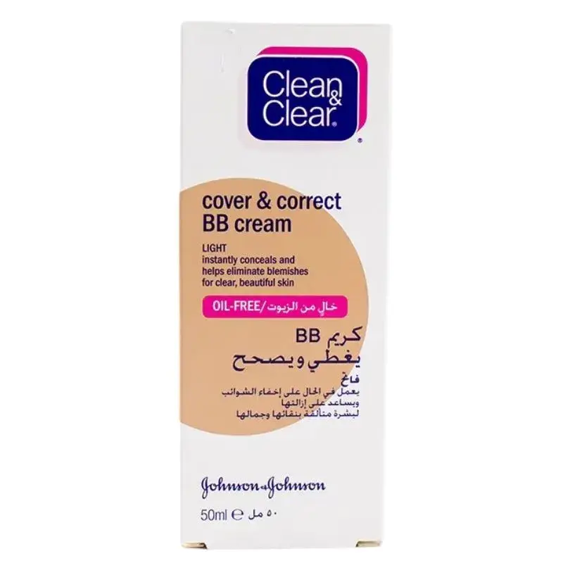 Clean & Clear - Cover & Correct BB Cream Light 50ml
