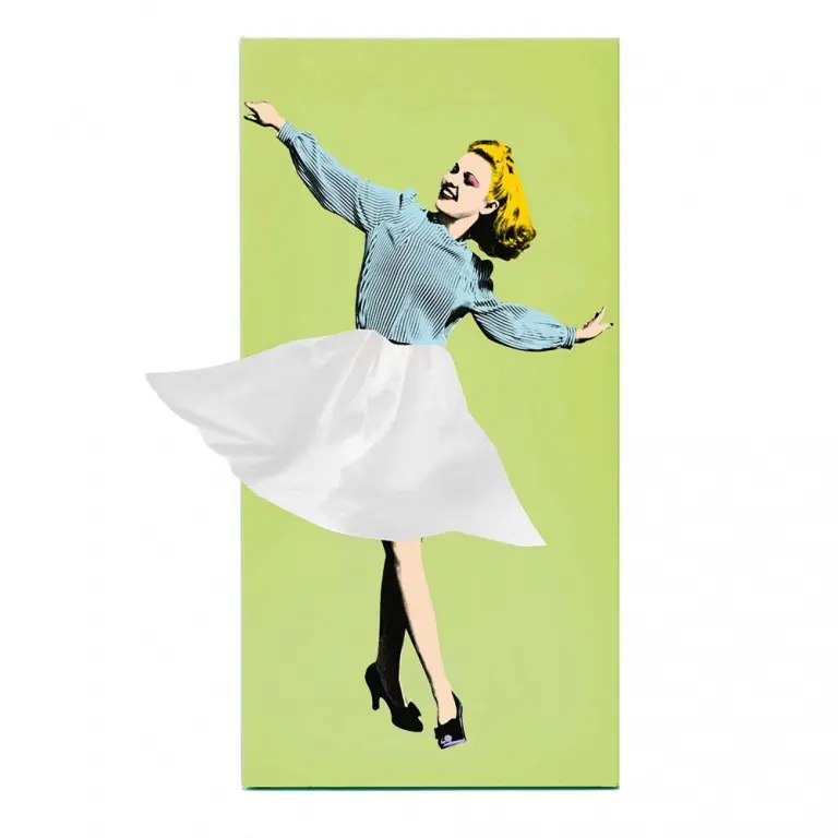 Cleenex Box Tissue Up Girl Meerdere Kleuren