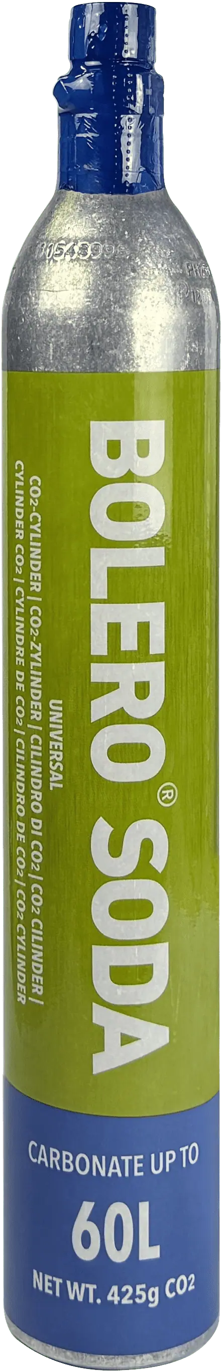 CO2 Aluminium Koolzuurcilinder- 60L/425g