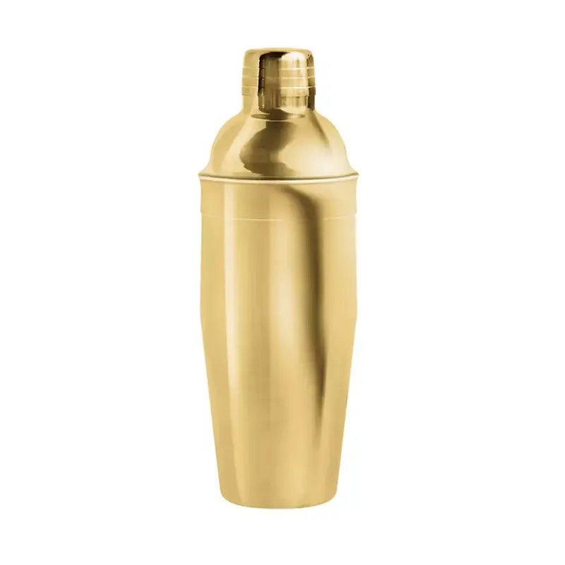 Cobbler shaker goud 750ml