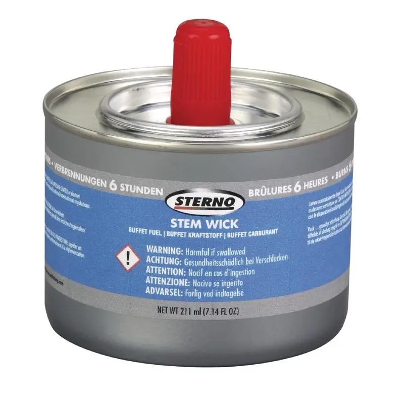 Combustible liquide Superwick 6 heures Sterno (lot de 12)