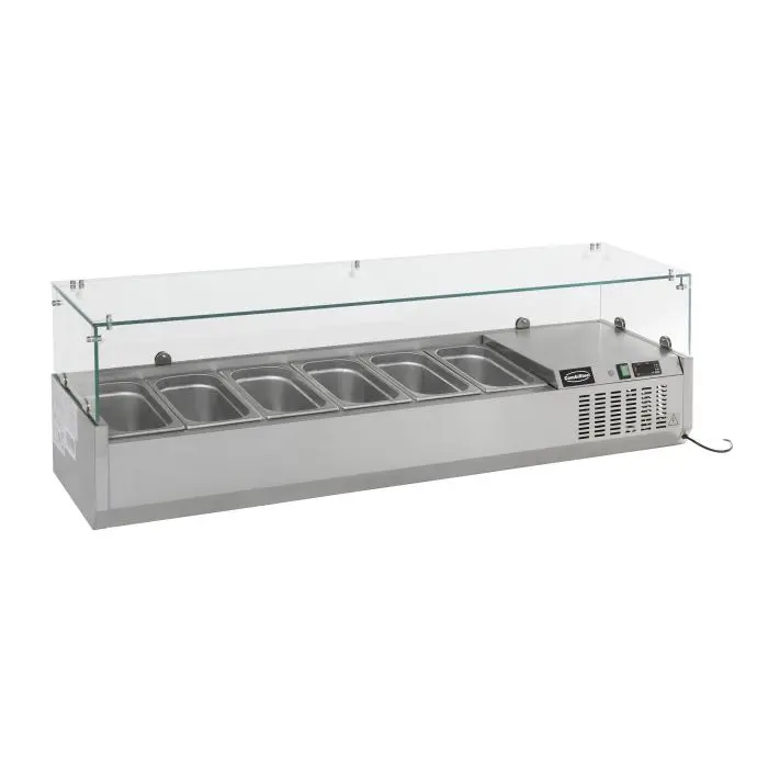 COMPTOIR RÉFRIGÉRÉ 1/4 GN x 6 7450.0007