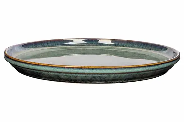 Cosy & Trendy Jade Verde dessertbord 22,5 cm - Set van 4 stuks
