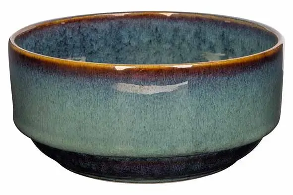 Cosy & Trendy Jade Verde kom steengoed 15 cm diameter