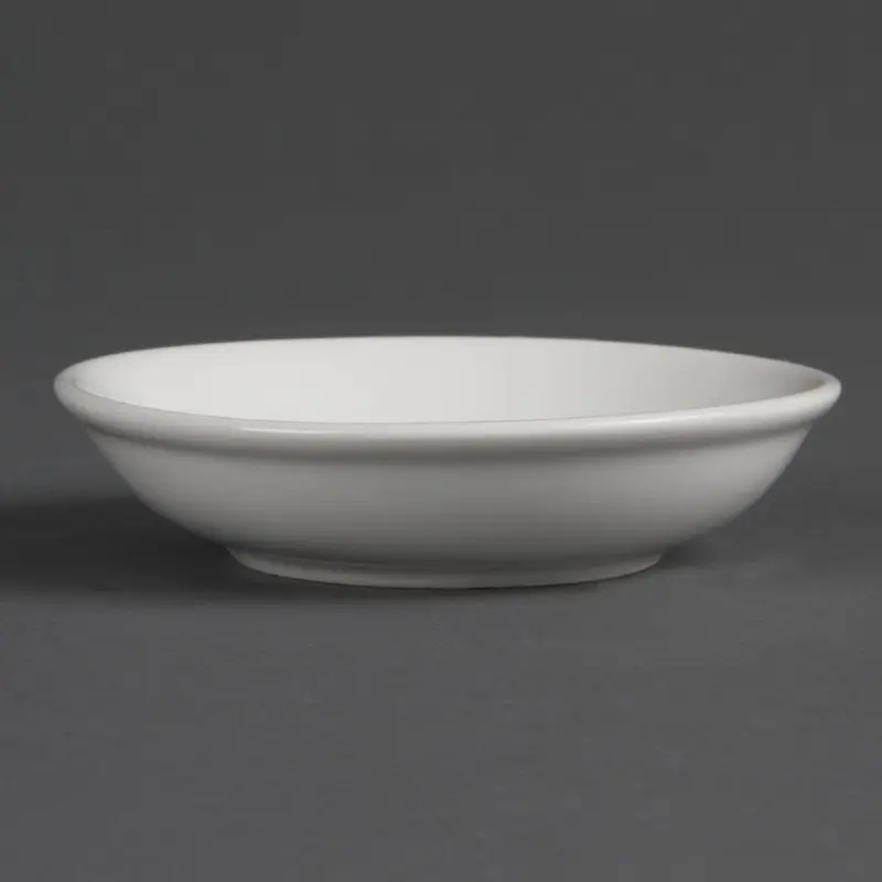 Coupelles à sauce Olympia Whiteware 100mm (lot de 12)