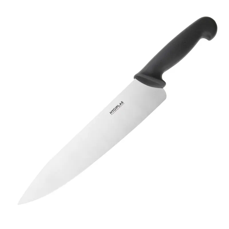 Couteau de cuisine Hygiplas noir 255mm