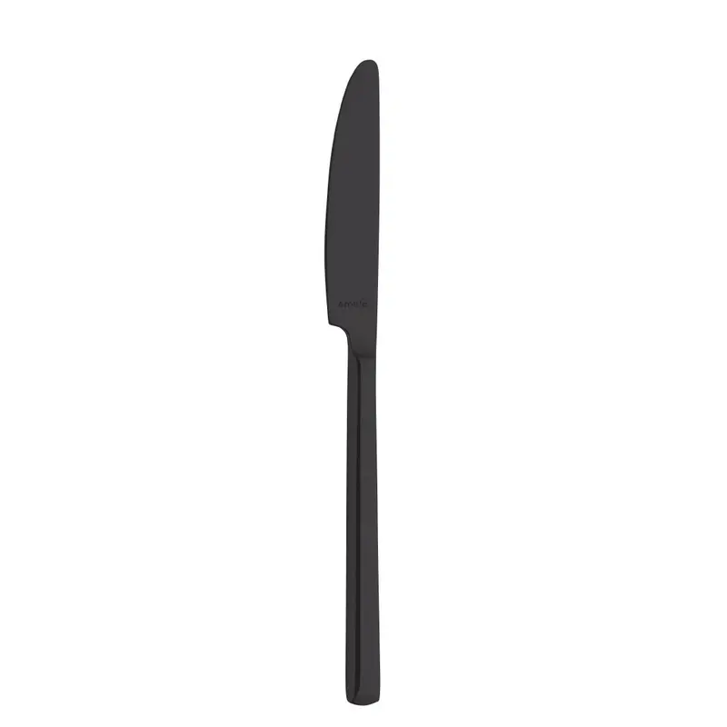 Couteaux à dessert Amefa Metropole PVD noirs (lot de 12)