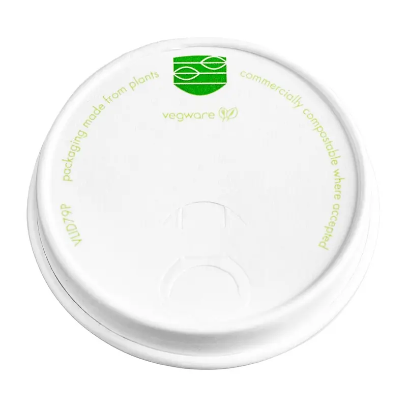 Couvercles boissons chaudes en papier Vegware Série 79 (lot de 1000)