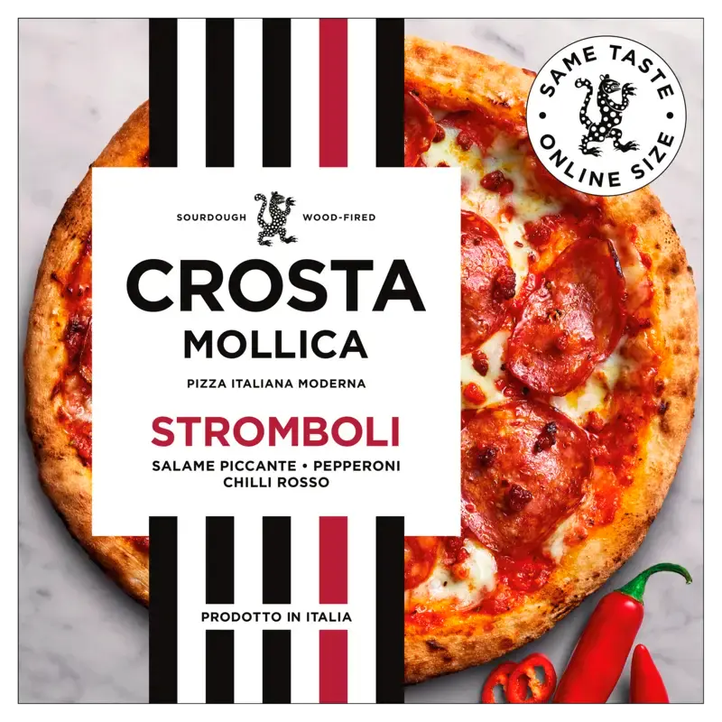 Crosta Mollica Pizza stromboli