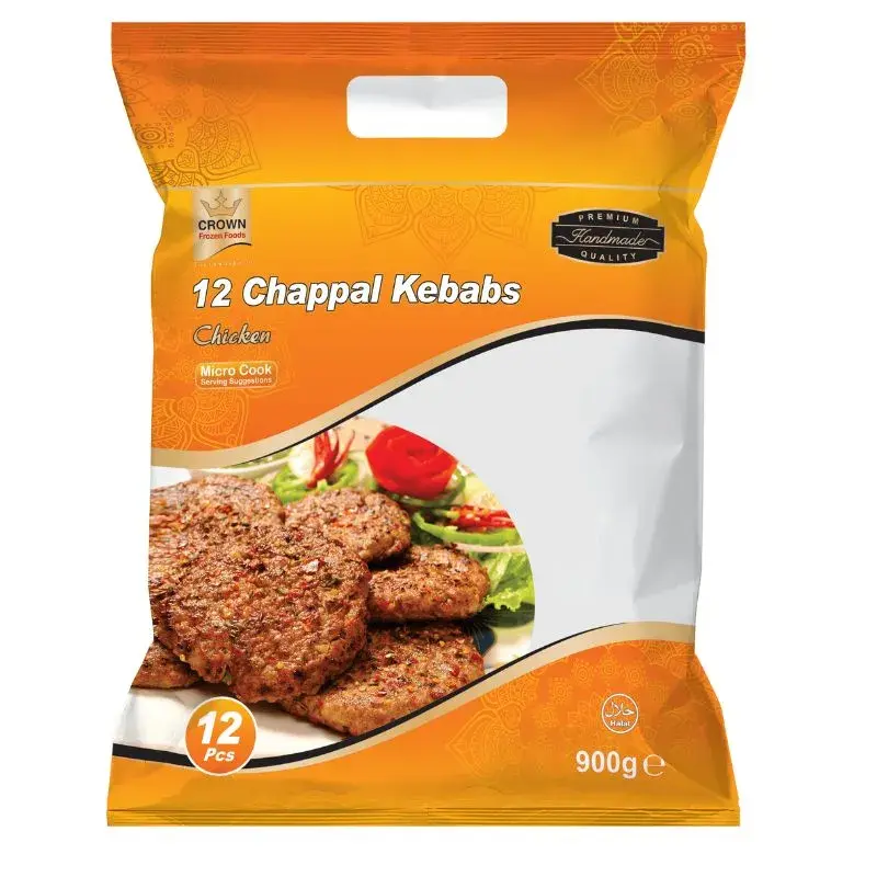 Crown Frozen Chappal Kebabs Chicken - 900g