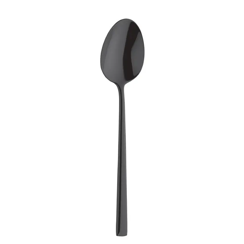 Cuillères à dessert Amefa Metropole PVD noires (lot de 12)